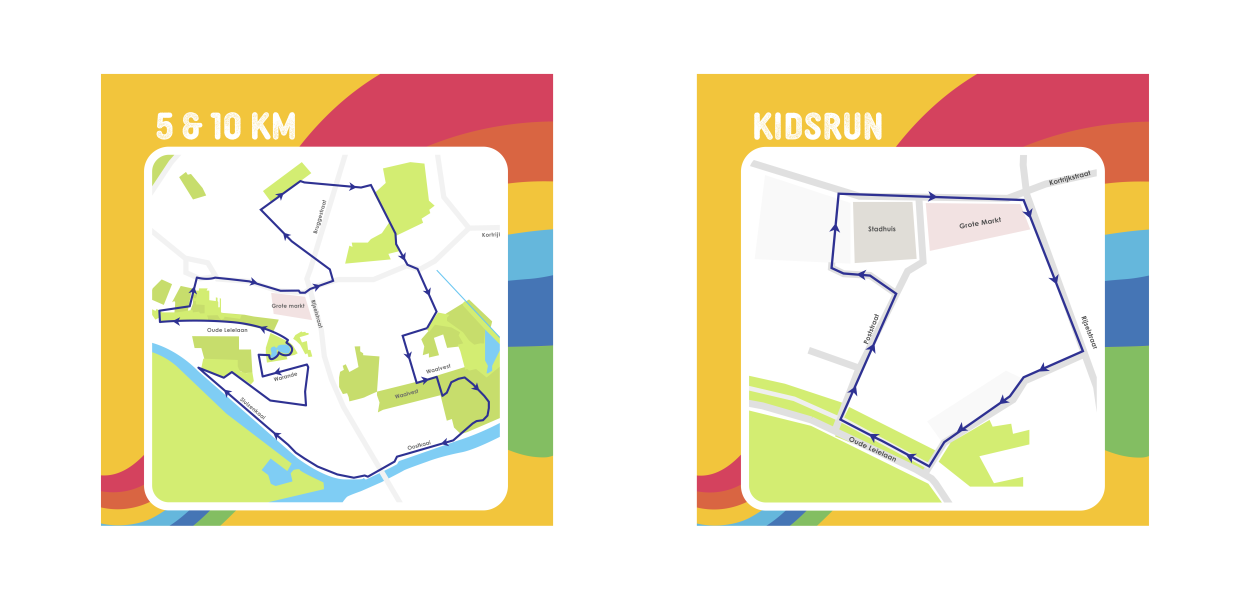 Parcours grensloop 2025