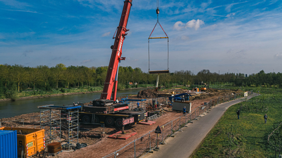 Fietsbrug Menen