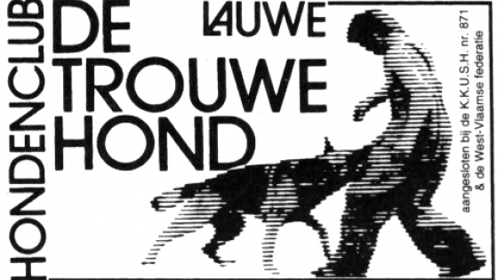 logo hondenclub Trouwe Hond, Lauwe