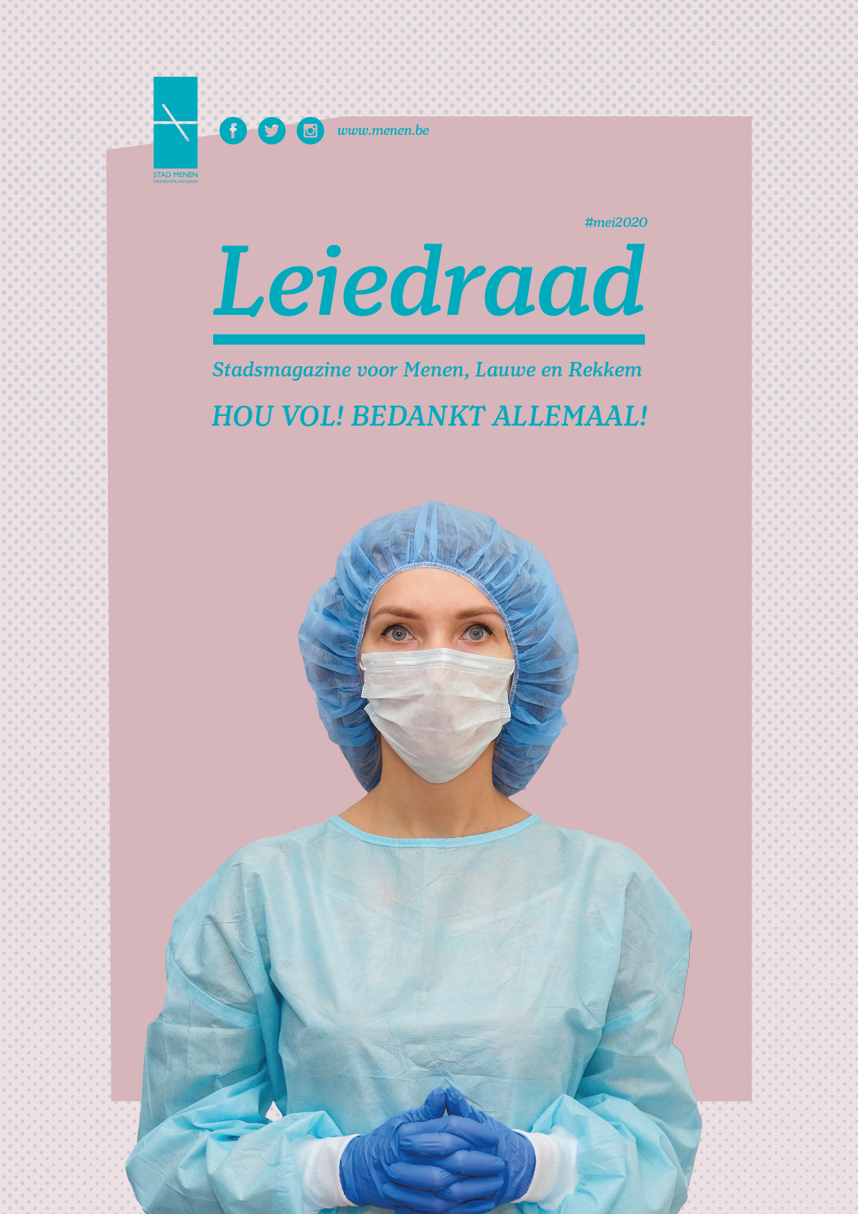 affiche Leiedraad mei 2020