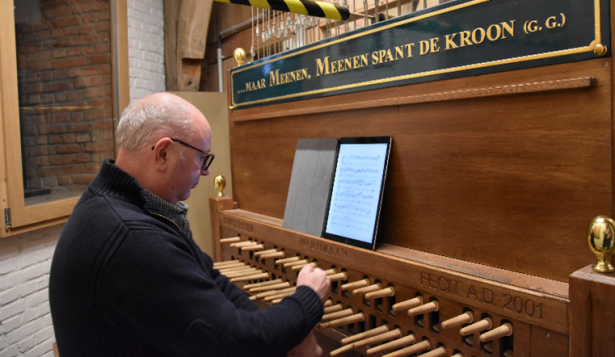 Wim Berteloot in actie